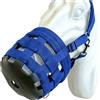 TAZIZI Guard Horse Museruola per la cura equestre, blu | Corpo del cestino e cinghia regolabile per la testa adatta per l'uso quotidiano