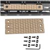 APLUSGEAR 4 pz Honeycomb Engraving Nylon 12CM Long CNC RS Handguard Non-Slip Rail Cover for M-Lok Compatibile Systems Accessory