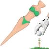 Generisch Divertente tee da golf con design bikini, per interni | Accessorio sportivo originale, attrezzatura da allenamento per principianti, interni, giardino, uomo e donna