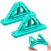 Generisch Supporto da parete per canna da pesca, 2 pezzi, in silicone, senza foratura | Supporto per canna da pesca verticale e orizzontale, per garage, soggiorno, giardino