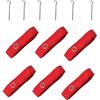 Generisch Corda per pallavolo da spiaggia, per volley di sabbia, corde di confine | Materiale in nylon antistrappo e punte in acciaio inox, adatte per giochi di pallavolo all'aperto nel parco, cortile
