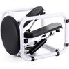 Generic Mini stepper per scale con bande di resistenza, macchina multifunzione Twist Stepping Machine per sotto la scrivania, panca idraulica fitness interna