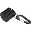 idqwsswt Supporto per Canna da Pesca a Mosca Compatto, Leggero, con | resistente per battute di pesca, facile da trasportare. Portacanne a tre slot con gancio per moschettone, portatile.