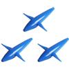 ECMQS 3pcs 38g Trolling Bird Teaser, 12,7 cm acqua salata | 12,7 cm 38 g esche da pesca a traina, accessori per pesca grande, marlin mahi acqua salata