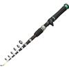 WANGSHAOWEI Canna da Pesca Canna da Pesca Telescopica con Esca 1.5M .8M 2.1M .4M Spinning Casting