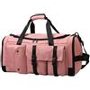 Generic Borsa da viaggio da donna, impermeabile, grande, rosa, riferimento | Zaino per bagagli con separazione asciutta e bagnata per corde da salto bande scarpe da ginnastica asciugamani guanti interni