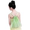 Generic Zainetto da danza classica con comoda tracolla, verde | Design traspirante con cintura ergonomica per ballerini che trasportano scarpe e costumi per l'uso quotidiano e le uscite