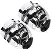 Happyyami 2 Pezzi Maschera per Copricapo da Taekwondo Rimovibile | Plastica Rinforzata, Alta Trasparenza, Allenamento Sportivo, Inclusi, Protezione Viso