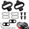 Xiansini SPD Cleats, piastre per scarpe da bicicletta compatibili con Shimano SPD | SPD Cleats per scarpe da ciclismo, antiscivolo, durevoli, compatibili con Shimano SPD per MTB, Gravel