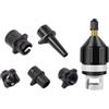 BOGCLEE Adattatore per Pompa per Valvola SUP, Adattatore Pompa SUP Compressore, Convertitore di Valvola d'Aria Multifunzionale Gonfiabile per Tavola da Surf, Paddle, Kayak
