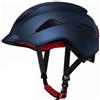 TISHITA Casco per Bici a Pedalata Assistita con Rivestimento Esterno Liscio in Policarbonato E Interno in Polistirene Espanso Assorbente per Urti Adatto per, L