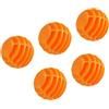 ECMQS 5Pcs Professionale Golf Pratica Palline Ricambio Hollow Stripe Golf Training Ball per Indoor Outdoor Facile da Usare Sport Attrezzature Accessori