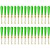 ECMQS 30Pcs Silicone Pesca Galleggiante Sedile Testa di Rame Cuscinetto A Sfera Pesci Bobber Sedile Galleggiante Accessori Da Pesca Durevole Staccabile