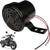 TusaMer Divertente clacson per auto, cane che abbaia ebike, 12 V-80 V, facile da installare, tromba per moto elettrica, nero