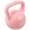 DIYEAH Kettlebell da Allenamento Riempibile D'acqua Doppia Impugnatura Rosa | Tpr e Pp, Sabbia Cristallina Interna, Stabilità Migliorata, per Principianti e Sessioni di Pilates