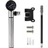 NUEAYMS Portatile Road Bike Pompe Biciclette Gonfiaggio Pneumatici con Manometro Bici Peso Leggero Pneumatico Piccolo Ciclismo Gonfiatore D'aria Biciclette ad alta