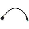 Posheliox Cavo di prolunga per bici elettrica | 19 centimetri, per kt Display a SM 5Pin Adattatore, Materiale ABS di qualit , Design impermeabile per E-Bike Controller