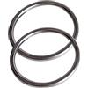 TOYANDONA 2 Pezzi Autoallenante Wing Chun in Acciaio Inox, Argento | Design Integrato, Superficie Liscia senza Bave, per Mani e Avambracci, Esercizi a Coppie