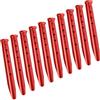 ECMQS Confezione da 10 picchetti pesanti da campeggio, accessori per tende da campeggio, accessori per tende da viaggio all'aperto, spiaggia, ancoraggi multiuso