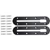 ECMQS Binari per kayak a basso profilo, 2/4 pezzi | Base di montaggio per accessori kayak, supporto per canna da pesca, binario a basso profilo,