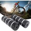 ECMQS Pedane per bici in lega di alluminio per aggiornamento e BMX | Coppia Zigrinata con Apertura Filettata, 110 X 38 Mm