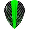 THOR-SPORTS Harrows Quantum Flights Slim/Pear/Kite/Standard in diversi colori (Pear 1 Set, Verde)