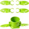 ECMQS Paddleboard Organizer Holder Clip con Bevande Culla | Set di montaggio a clip in ABS per kayak, canoa, utilità di bordo durante i giorni di viaggio