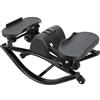Generic Rock Stepper Side to Side Fitness Trainer Gym Accessori | Home Lateral Stepper Esercizio Macchina per Uomo Donna Casa Appartamento Dorm Ginocchia Articolazioni Gambe Glutei Abs