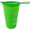 ECMQS Tazza sportiva pieghevole da 200 ml, verde fluorescente | Squeeze Bottiglia per sport all'aria aperta Tazza morbida Bollitore portatile da corsa per maratone escursionismo arrampicata