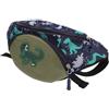 Generic Borsa pettorale in PVC per Bambini, Marsupio con Dinosauro, Verde