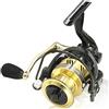 generic dauyavv Mulinello da pesca da spinning, mulinelli da pesca in metallo ad alta velocità 5.2:1, potente attrezzatura da pesca per carpa 2000-7000 (dimensioni: 5000)