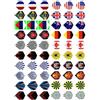 Generic Alette standard per freccette, ricambio durevole, universale, 30 pezzi | Heavy Duty - Set di precisione aerodinamica di forma sottile, accessori professionali per giochi da bar in acciaio morbido