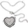 Generic Marsupio Glitterato Marsupio con Catena e Strass per Donna Pu Argento con Lega e Tessuto Incontri da Viaggio per riporre Piccoli Oggetti