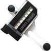 YARNOW Luce per Ruota Bici a 14 LED, Sensore Fotosensibile, Nero | Abs, Batteria Aaa Sostituibile, Fissaggio AI Raggi Due Dadi Plastici, per Pedalate Notturne