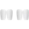 Adiythbm Calcio Protezione Compatta PVC | Due paia di parastinchi in PVC, dimensioni 10 x 6 cm, ammortizzanti per una vestibilità sicura.