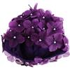 YARNOW Cuffia da Nuoto Fiori 3d in Nylon, Taglia Unica, Porpora | Donna, Uso in Piscina e Doccia, Perle Sintetiche, Stile Vintage e Facile da Indossare