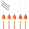 NUEAYMS 5Pcs Galleggiante Da Pesca Galleggiante Verticale 1-4g 18-22.5cm Pesce Attrezzatura Accessorio Galleggiante Bobber Alto