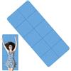 Generico Tappetino Da Yoga Pieghevole Impermeabile, Imbottitura 6 mm, Antiscivolo | Tappetino per Fitness e Stretching Per Casa, Viaggio, Meditazione, Pilates, Stretching, Esercizio, Spiaggia