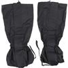 ULTECHNOVO Ghette Impermeabili da Trekking, Coperture Protettive Le Gambe, Poliestere, Termiche, Fibbia sotto la Suola, Nere, per Neve Intensa e Backpacking, Uomo Donna