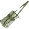 NUEAYMS 25 cm-45 cm pieghevole rete da pesca supporto cestino per tenere gamberi pesciolini esche gabbia di stoccaggio pieghevole