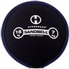 Hyperwear, Sandbell, borsa d'allenamento con sabbia, già imbottita, da 1-23 kg, Black