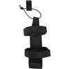 TOPBATHY Copri Bottiglia Tracolla Regolabile in Nylon Nero per Escursionisti | Porta Bottiglia Leggero, Mani Libere Durante Spostamenti e Camminate, Facile da Pulire, per Campeggio
