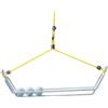 Generisch Pinza per palline da golf, ampia e leggera, con design facile da recuperare | Strumento di raccolta delle palline da golf per allenamento all'aperto, bordo basso, base per recinzione, colonna stretta