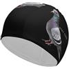 FJQWKLF eon Stay Coo Cuffia da nuoto unisex per capelli corti e lunghi, da donna e da uomo, per piscina, nuoto e bagno