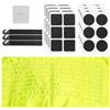 ZMDMAH Set di 52 kit riparazione pneumatici bici, kit riparazione bici, set di toppe autoadesive per bicicletta, kit riparazione camera d'aria bici, kit foratura bici adatto per bici da corsa e mountain bike