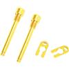 NUEAYMS Bulloni da 4 mm Pastiglia freno a disco per bici Inserti filettati Vite Pastiglia freno a disco Pin di fissaggio per pinza a disco idraulico Inserti Bulloni Viti