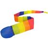 ECMQS Head Toss Trainer con coda in tessuto morbido | Palla da gioco di coordinamento del parco, sensazione ammortizzata, ricreazione all'aperto portatile