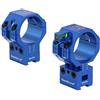 WestHunter Anelli per Slitta a Dovetail con Regolazione da 120 MOA, per Ottiche da 30 mm e 34 mm