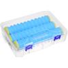 VICASKY 3 Pezzi Bobinatore per Lenza da Pesca in Eva Blu, Compatto | Lenza Monofilo e Intrecciata, Resistente alle Intemperie, per Ghiaccio e Uso Esterno, Facile da Trasportare