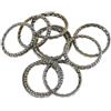 Posheliox 10 fermi a sfera per cuffie da 40 mm | Cuscinetto in gabbia in acciaio per mozzi forcella anteriore per mountain bike, struttura in metallo di qualità per una